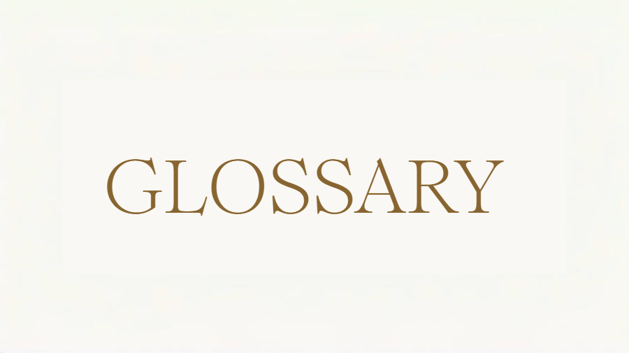 Glossary