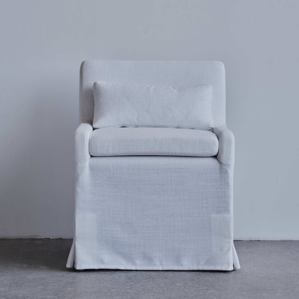 Kalen LINEN SLIPCOVER DINING CHAIR