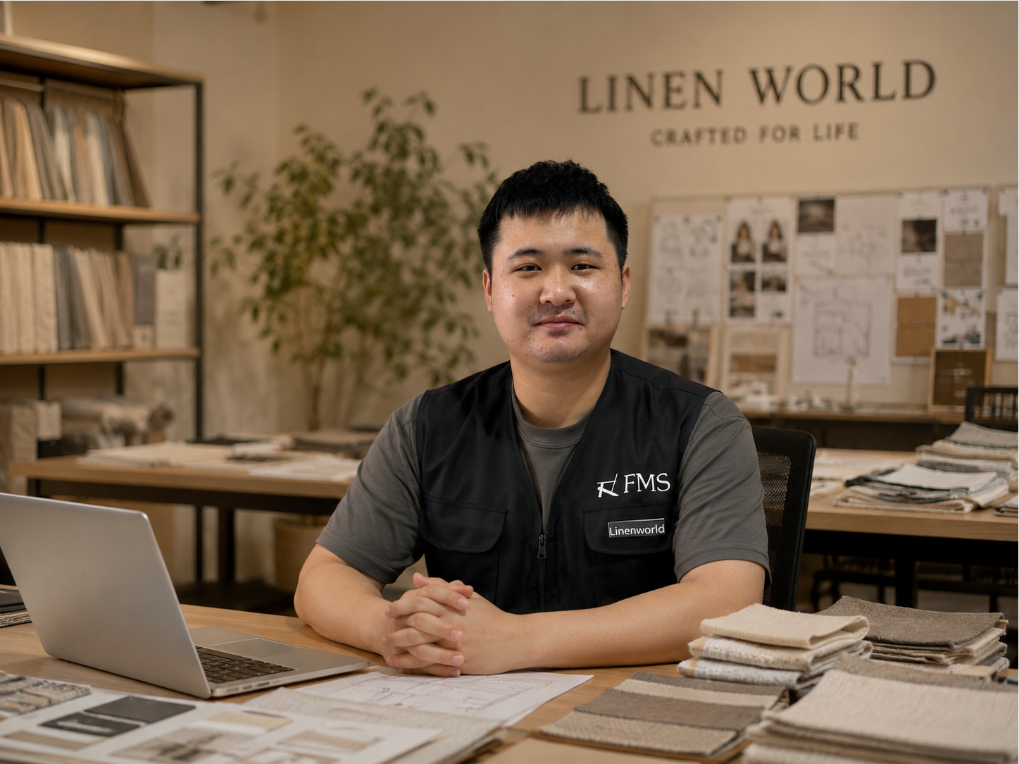 Linen World lead fabric and materials specialist