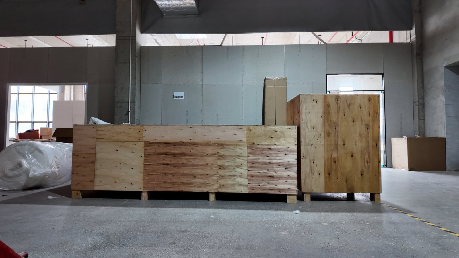 Final finishing and packaging at Linen World