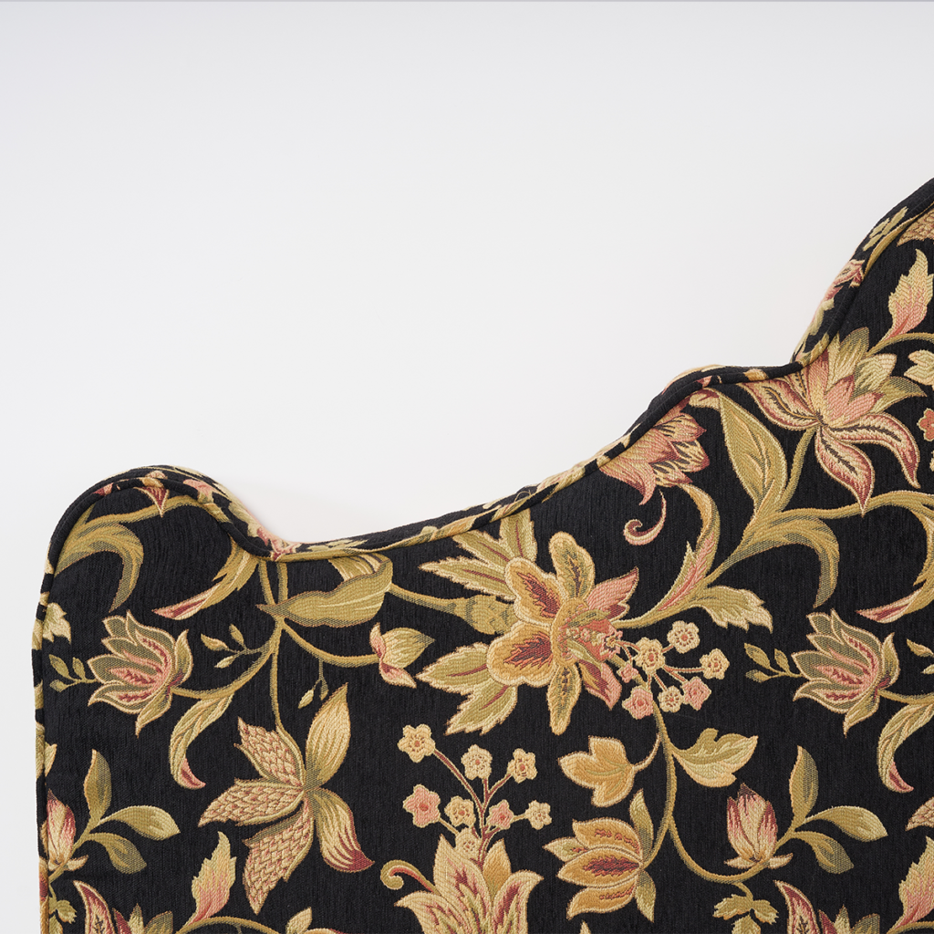 Pattern 16:Antique Black & Gold Floral