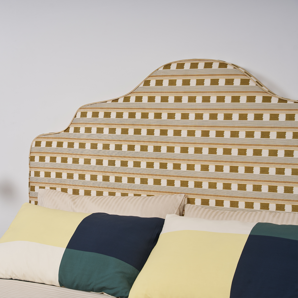 Pattern 11:Olive Ikat Stripe