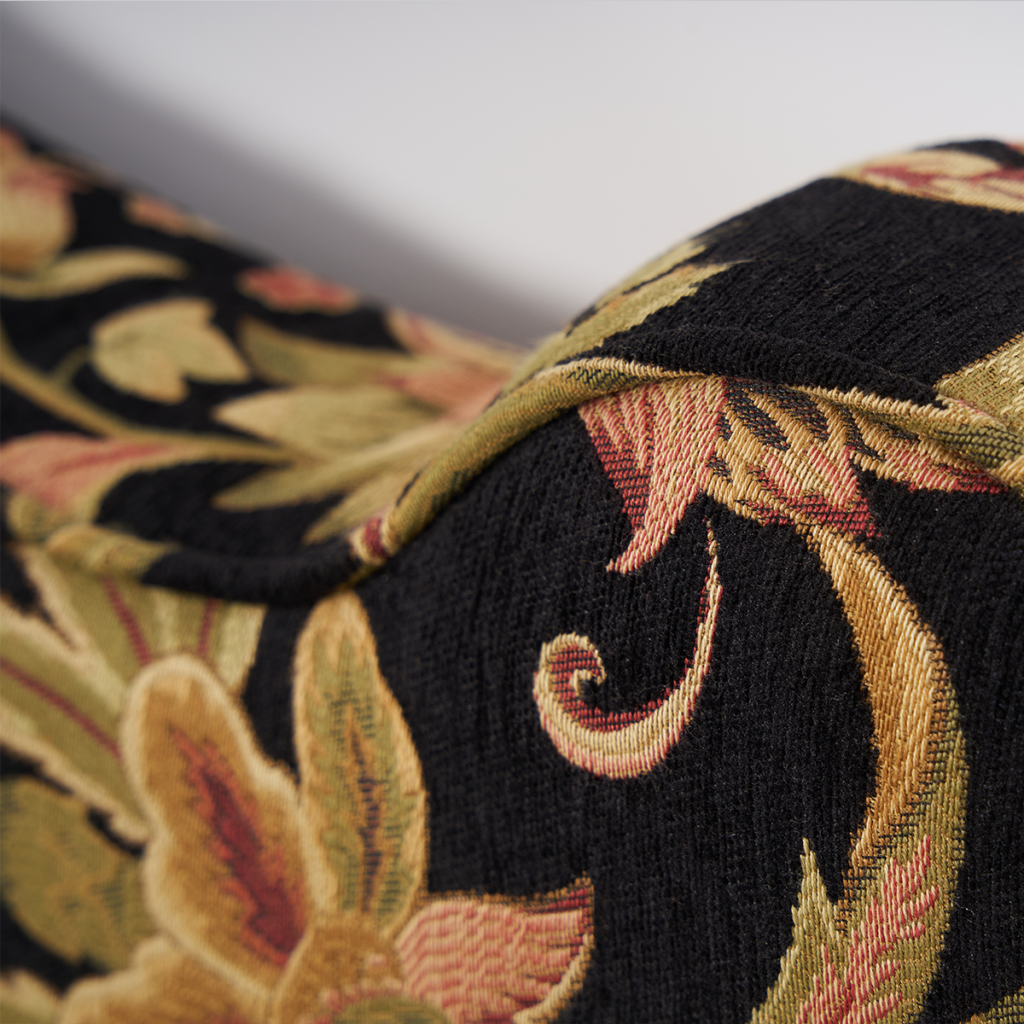 Pattern 16:Antique Black & Gold Floral