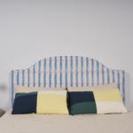 Pattern 01:Bluebell Stripe with Rose Dots