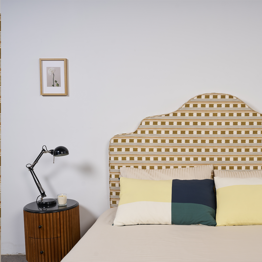 Pattern 11:Olive Ikat Stripe