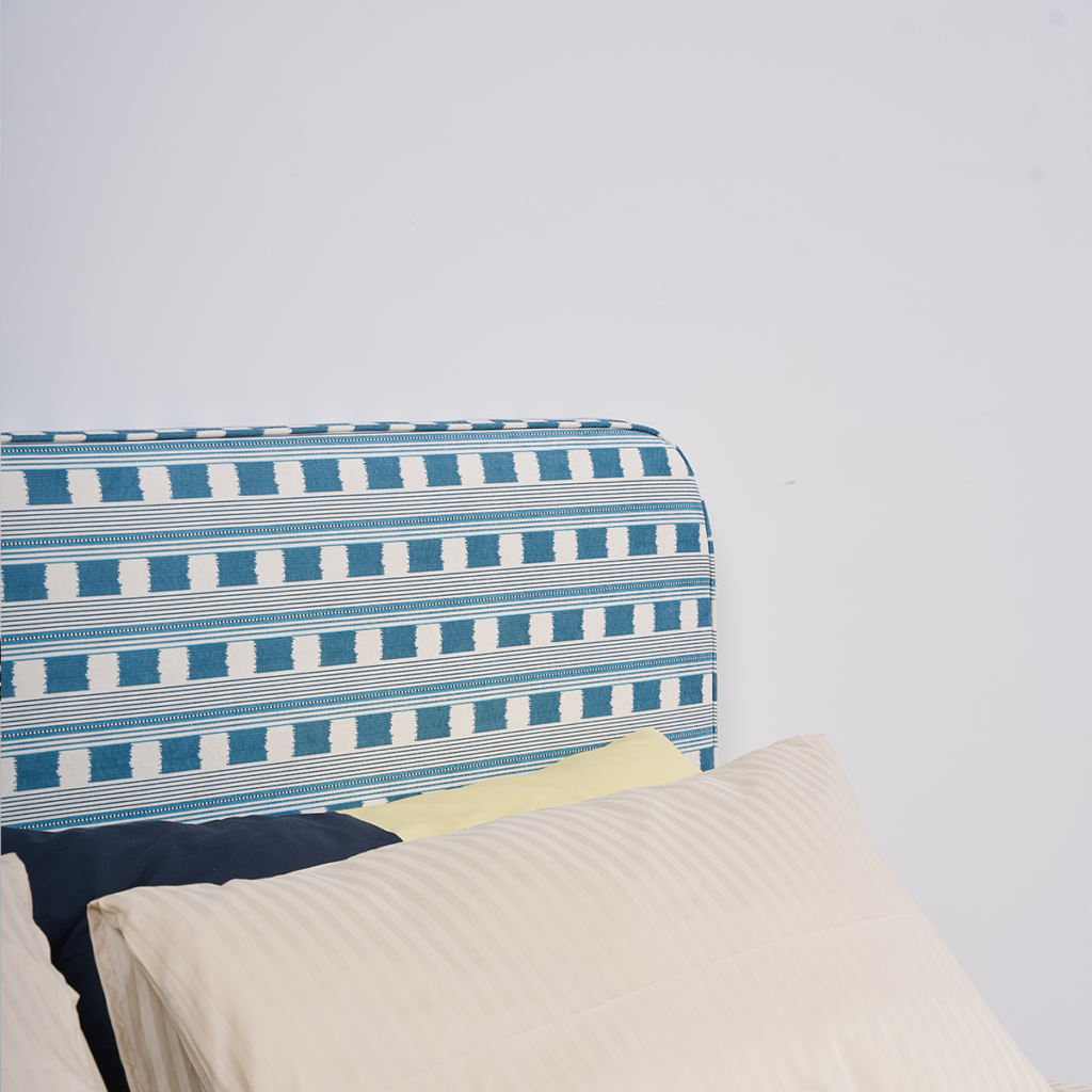Pattern 10:Indigo Block Ikat
