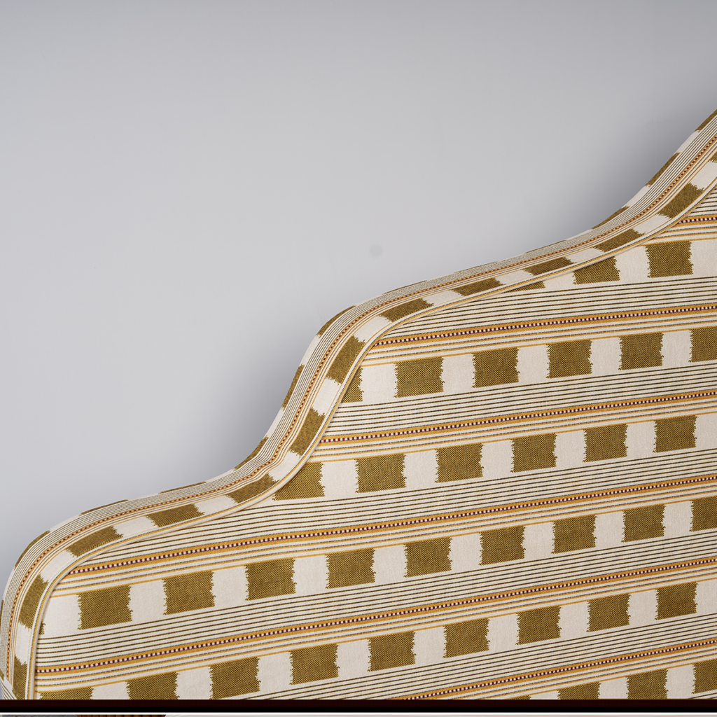 Pattern 11:Olive Ikat Stripe