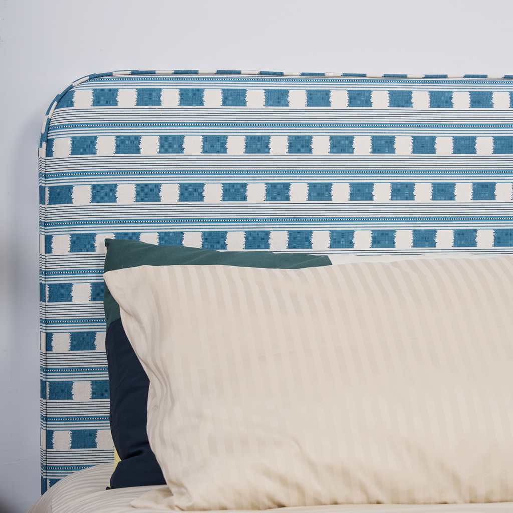 Pattern 10:Indigo Block Ikat