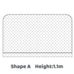Customizable Headboards-Shape A
