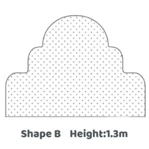 Customizable Headboards-Shape B