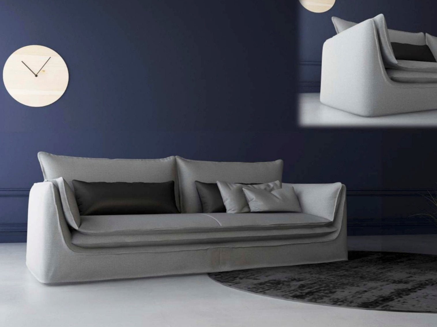 Sketch design for custom linen furniture