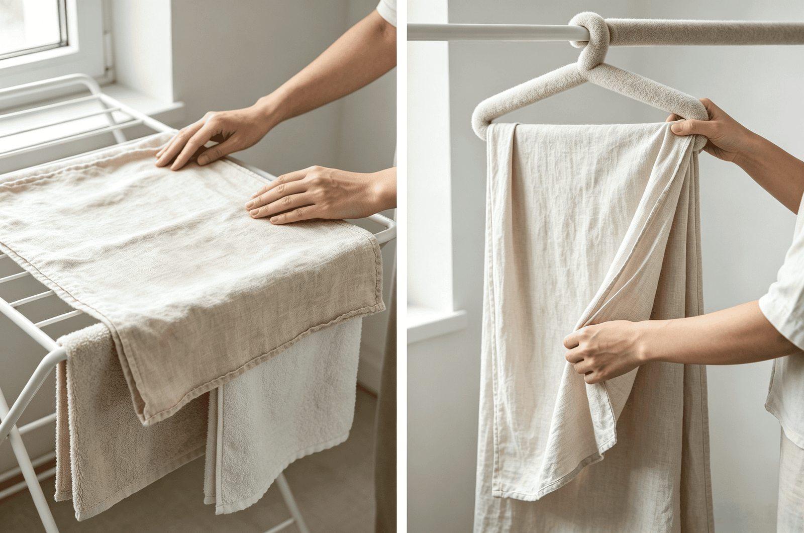 Linen drying