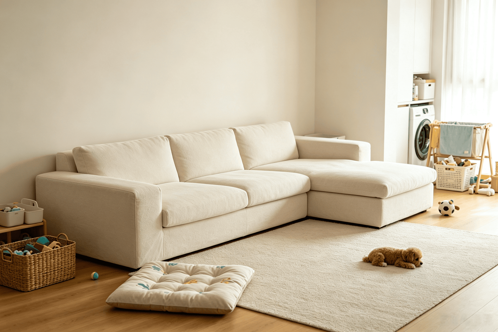 cotton sofa