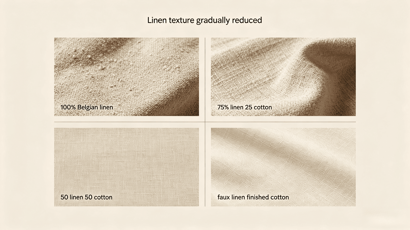 linen content