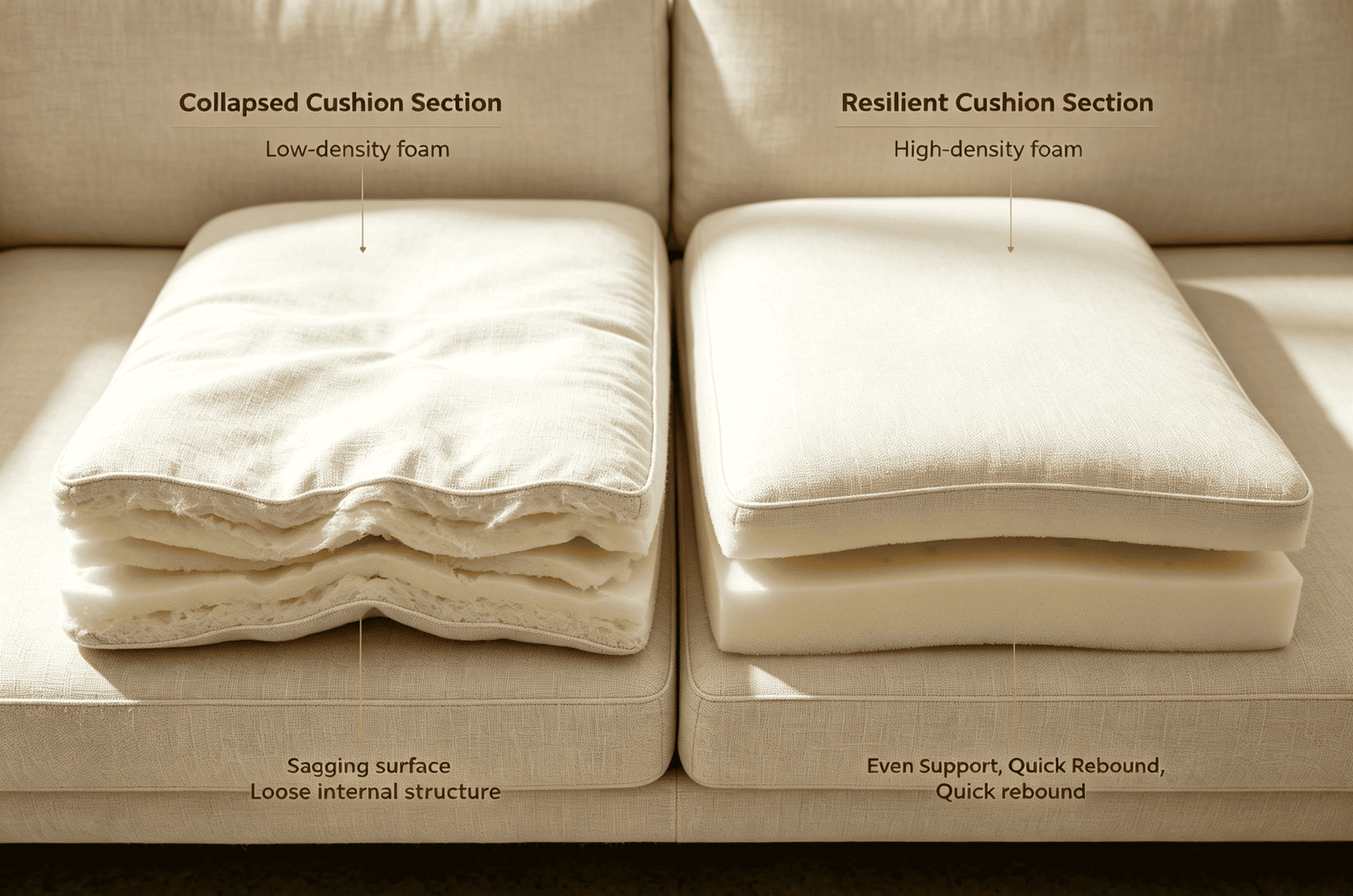 long last foam comparison