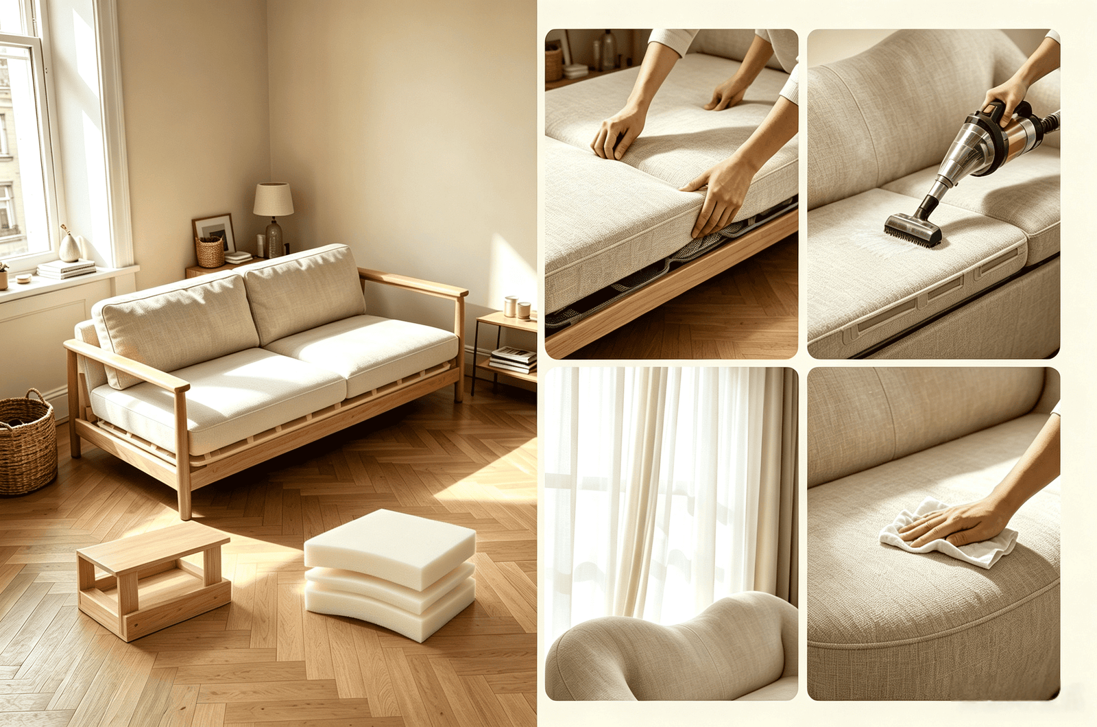 long last sofa care