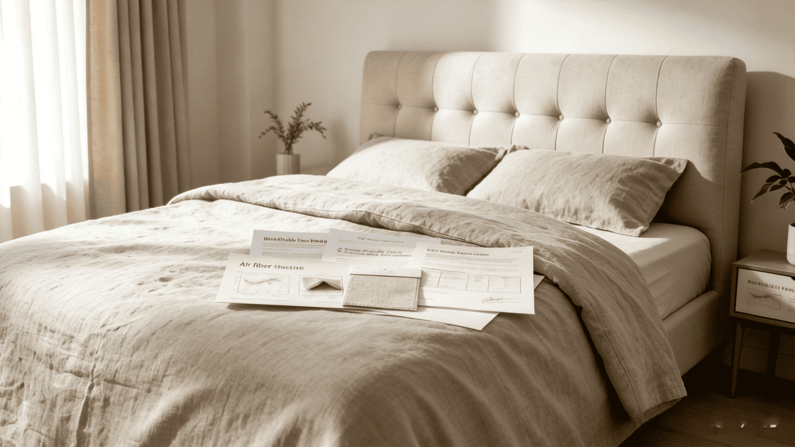 modern bedroom certificate