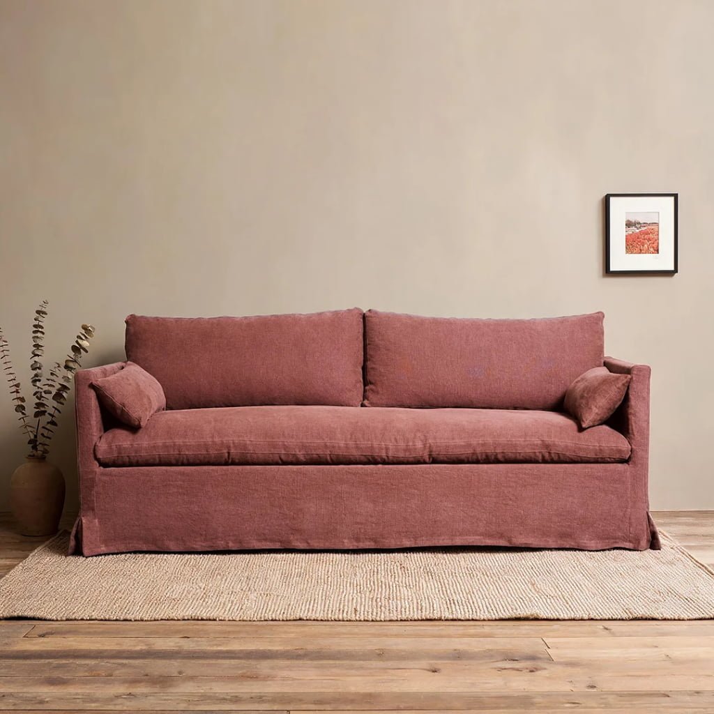 Veles Sofa | Compact Linen Sofa for Modern Living Spaces