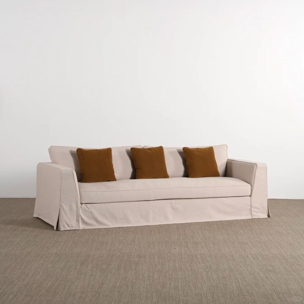 Auden Tailored Slipcover Sofa with Bench Seat