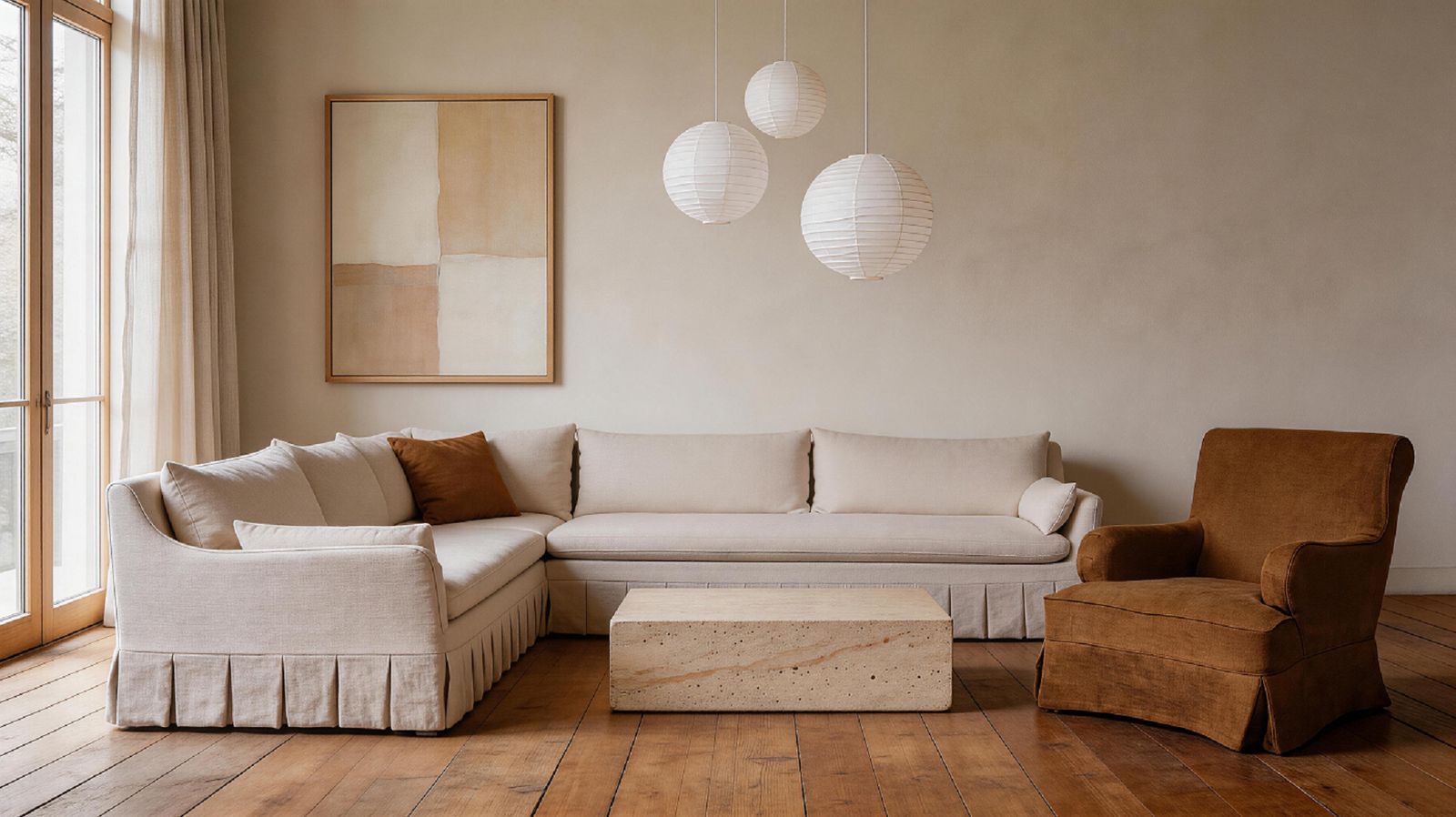 Bespoke furniture in elegant interior